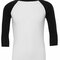Unisex 3 / 4 Sleeve Baseball T-Shirt