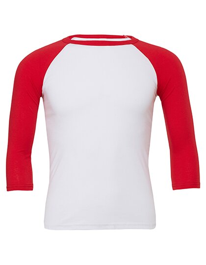 Unisex 3 / 4 Sleeve Baseball T-Shirt