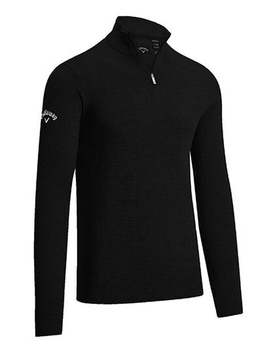 Men´s 1/4 Zipped Merino Sweater