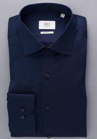 Eterna Hemd Luxury Shirt Twill - Modern Fit - ohne Brusttasche