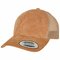FX6606SU Suede Leather Trucker Cap