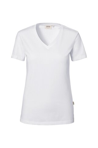 HAKRO Damen V-Shirt Stretch NO. 172