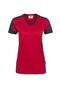 HAKRO Damen V-Shirt Contrast Mikralinar® NO. 190