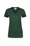 HAKRO Damen V-Shirt Contrast Mikralinar® NO. 190