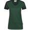 HAKRO Damen V-Shirt Contrast Mikralinar® NO. 190