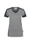 HAKRO Damen V-Shirt Contrast Mikralinar® NO. 190