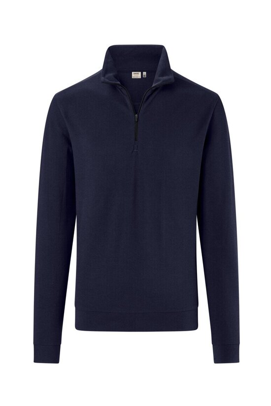 HAKRO Zip-Longsleeve Piqué MIKRALINAR® ECO NO. 535