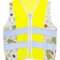 KX121K Korntex Children´s Safety Vest Action Dinosaurs CO² Neutral