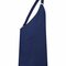 Asymmetrische Latzschürze Classic mit Tasche