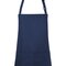 Kurze Latzschürze Basic mit Schnalle und Tasche