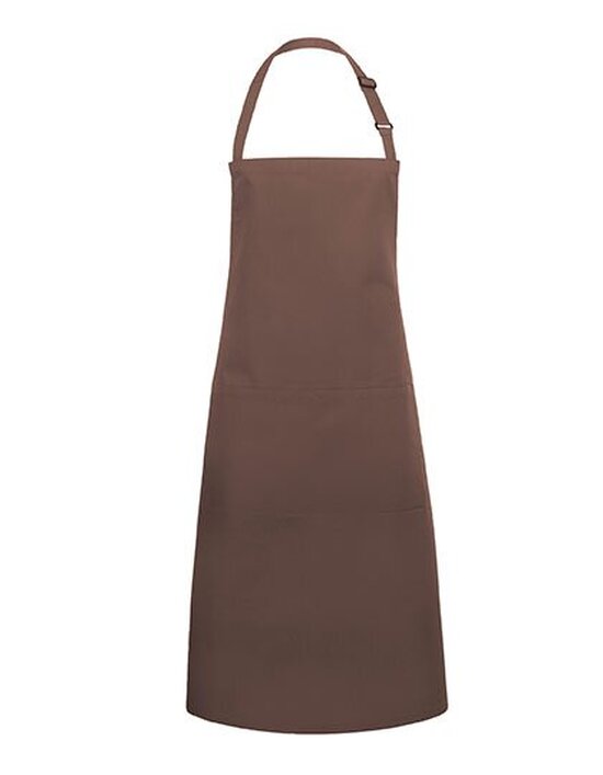 KY133 Karlowsky Übergrößen Latzschürze Basic mit Schnalle und Tasche