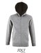 Kids` Zip Hoodie Stone