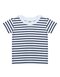 Short Sleeved Stripe T Shirt