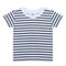 Short Sleeved Stripe T Shirt