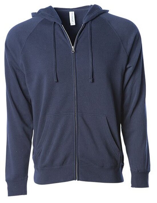 Unisex Midweight Special Blend Raglan Zip Hood