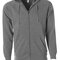Unisex Midweight Special Blend Raglan Zip Hood