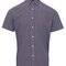 Men`s Microcheck (Gingham) Short Sleeve Cotton Shirt