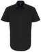 Mens Stretch Fit Poplin Short Sleeve Cotton Shirt