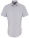 Mens Stretch Fit Poplin Short Sleeve Cotton Shirt