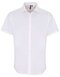 Mens Stretch Fit Poplin Short Sleeve Cotton Shirt