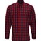 Men`s Mulligan Check Cotton Long Sleeve Shirt