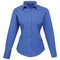 Ladies` Poplin Long Sleeve Blouse