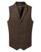 Mens Herringbone Waistcoat