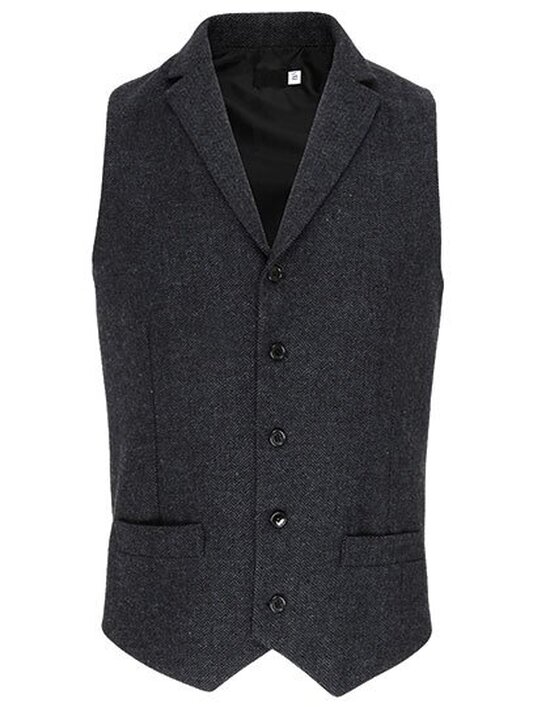 Mens Herringbone Waistcoat