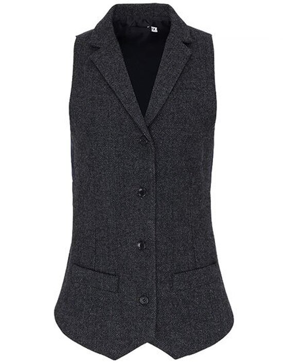 Ladies Herringbone Waistcoat