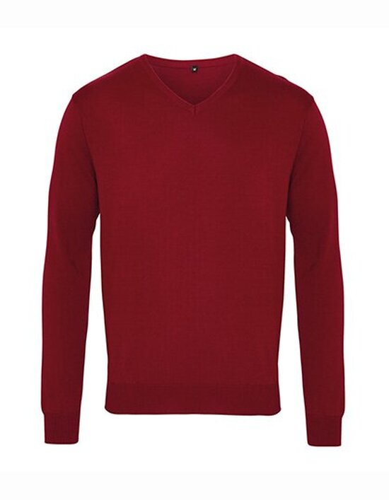 Men`s V-Neck Knitted Sweater