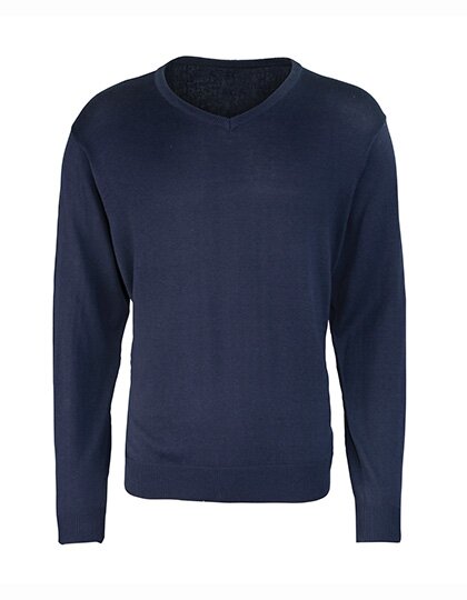 Men`s V-Neck Knitted Sweater