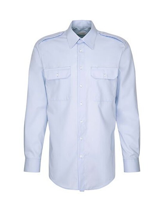Men´s Pilot Shirt Regular Longsleeve