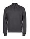 TJ5506 Tee Jays Ribbed Interlock Half Zip