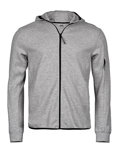 TJ5706 Tee Jays Athletic Hooded Full Zip Sweat