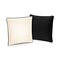 WM355 Fairtrade Cotton Piped Cushion Cover