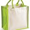 Printers Midi Jute Bag