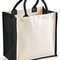 Printers Midi Jute Bag