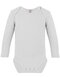 Long Sleeve Baby Bodysuit Polyester