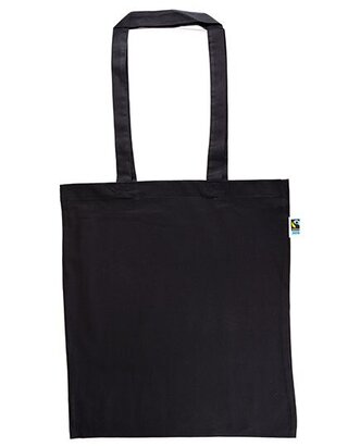 Baumwolltasche, Fairtrade-Baumwolle, lange Henkel