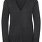 Ladies` V-Neck Knitted Cardigan