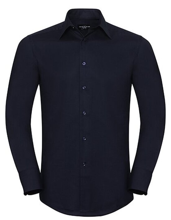 Men`s Long Sleeve Tailored Oxford Shirt