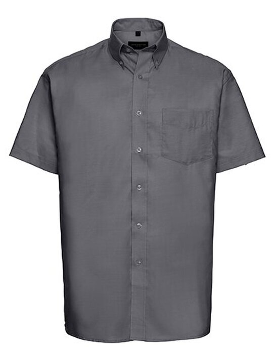 Men`s Short Sleeve  Classic Oxford Shirt