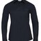 Ladies` Long Sleeve Classic Polycotton Poplin Shirt
