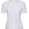 Ladies` Short Sleeve Classic Polycotton Poplin Shirt