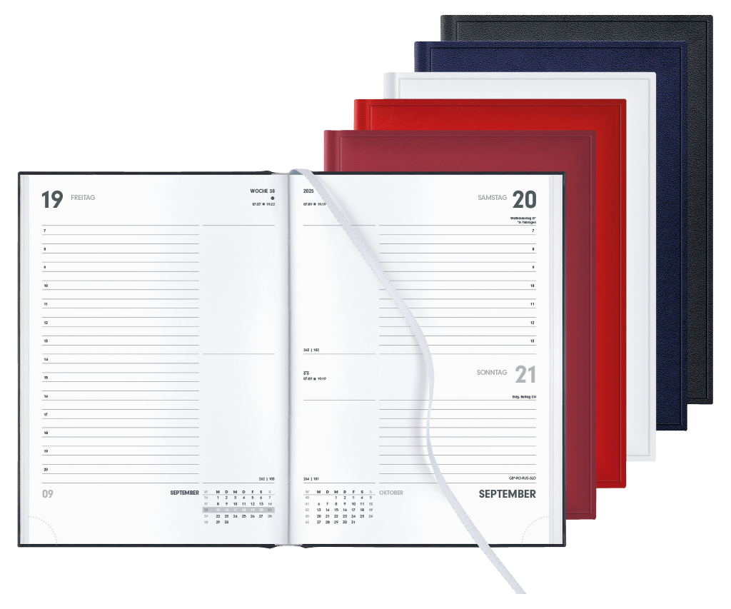 Buchkalender Delta Line