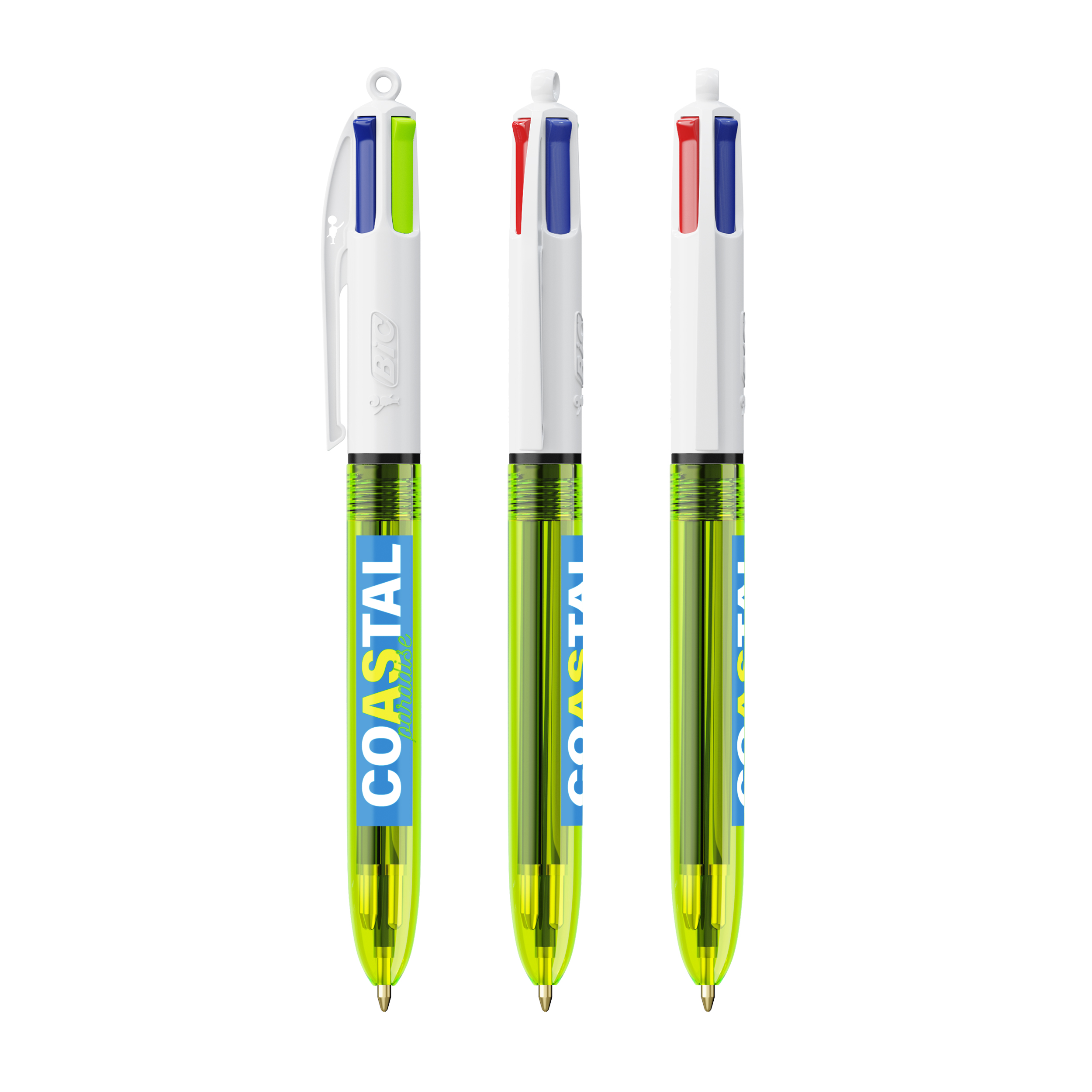 BIC® 4 Farben Fluo Kugelschreiber