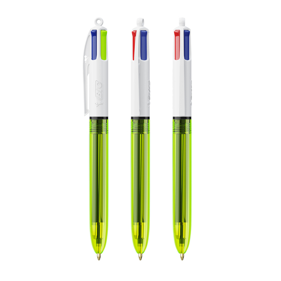 BIC® 4 Farben Fluo Kugelschreiber